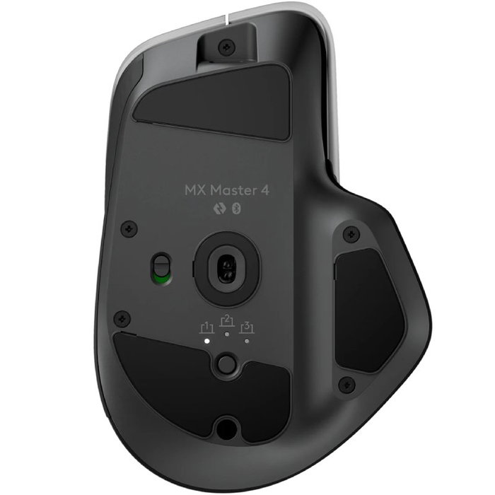 Logitech MX Master 4 Ratón Ergonómico Inalámbrico Grafito